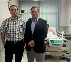 Successful surgery to remove the mass from the vein behind the liver of a 47-year-old woman by the specialists of Ayatollah Taleghani Hospital
